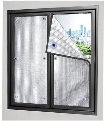 LJDJRHXH Film Occultant Total pour Fenêtre, Film Aluminisé Réfléchissant, Protection Solaire 8 mm, 30 50 90 100 60 80 120 70 40 150 cm Anti-Regard Et Isolation Thermique, avec Ventouse
