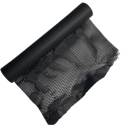 Vaxkaka Pappersrulle svart vaxkaka packningspapper kudde omlottrulle frakt flyttbar (svart 50 cm x 3,0 m)