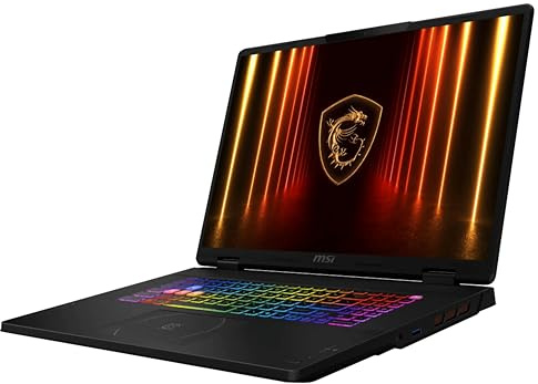 msi Crosshair 18 HX AI 18 2560x1600 240Hz Display Gaming Laptop, Intel Core Ultra 9 275HX, NVIDIA RTX 5070 8GB GDDR7, 32GB RAM, 2TB NVMe SSD, Windows 11 Home, w/ZYN HDMI Cable