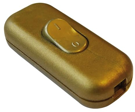 Tibelec 534630 Interrupteur de fil Or