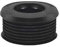 STEDO -100229- EURO Gummiverbinder, schwarz, für Spülrohr, Ø 55/38