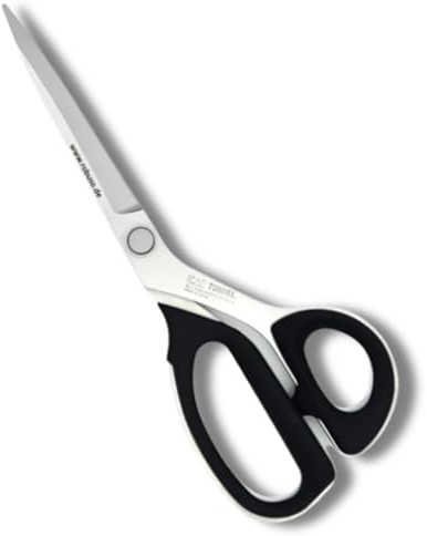 ROBUSO KAI Schneiderschere | Schlankes Modell | Stoffschere | High-Tech Schere aus Japan | 25 cm - 9,5 | Edelstahl Rostfrei | Vollgummierte Griffe