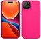 kwmobile Cover per Apple iPhone 15 Plus Custodia - Back Case Antiurto Bordo Rialzato - in Silicone TPU Flessibile - rosa shocking