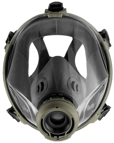 Ekastu C 701 olive/black 466701 mascarilla completa DIN EN 136, DIN EN 148-1 1 pieza(s)
