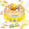 Yizemay Duck Dash Jumping Duck Game, Duck Dash Game, Pop Up Jumping Ducks Game, Magnetic Fishing Game Toys Gifts for 2 3 4 Year Old Boy Girl, Magnetic Montessori Toys for Kids