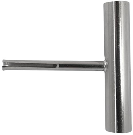 F Fityle Herramienta de Tubo de Empuje de Pesca, Herramienta de inserción de espíritu de Deseos, Parte en Forma de T, Tubo de látex de Pesca Profesional, de