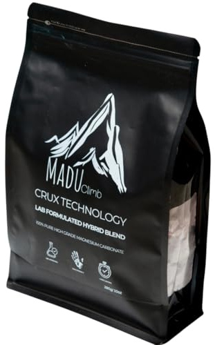 Madu Climb Premium Sports Chalk for Climbing, Weightlifting & CrossFit - Magnesium Grip Chalk for Sweaty Hands (Hybrid Blend)