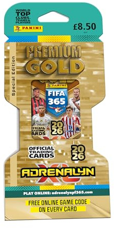 Panini FIFA 365 Adrenalyn XL Trading Cards - Premium Gold Multiset