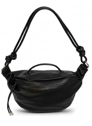 neweather Sac Banane Femme En Cuir Pleine Fleur à tannage végétal - Élégant Sac Bandoulière - Sacoche Moderne - Sac À Main demi lune - Sac Poitrine Polyvalent Pour Toutes Occasions