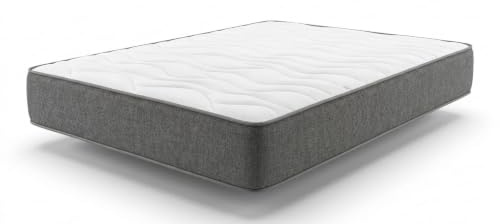 Colchón Viscoelástico 90x190 cm Silver | Núcleo HR de Soporte | Transpirable y Anatómico | Soporte Estable y Confort Adaptable | Fabricado en España | Altura 22 cm | colchón 90x190