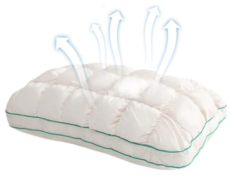 Puffkuddar för sömn, vila och avkoppling Ergonomisk Ländryggs- Och Nackdyna | Sval för att på TV, sovrum, studentrum, hotell, stol, i bilen, resa, flygplan, nattsömn