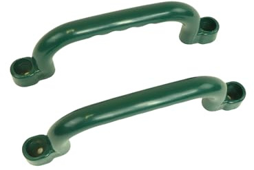 Gartenwelt Riegelsberger Haltegriffe Handgriffe 250x75mm grün für Spielanlagen paarweise