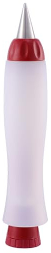 Baluue Cream Piping Pen Silicone Cake Decorating Tool for Chocolate Writing and Pastry Art Ideal for Wedding Cakes Birthday and Party Baking