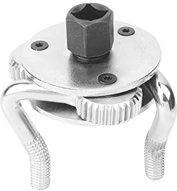 OBQcare Ölfilterschlüssel Ölfilterspinne 3-armig Ölfilter-Entfernungswerkzeug für Ölfilter Ø 43mm bis 102mm Universell Einstellbar Rutschfest zum Ausbau von Filter und Filterkartuschen