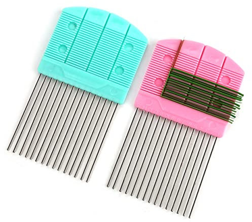 Lurrose Papier-Quilling-Werkzeug Großer Kamm Quilling-Artwork-kit Tragbare Papierroll-strickmaschine Hochelastische Kammzähne