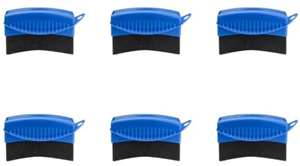 Almohadilla aplicadora de neumáticos grande contorneada, aplicador profesional de apósito de neumáticos, esponja de espuma curvada