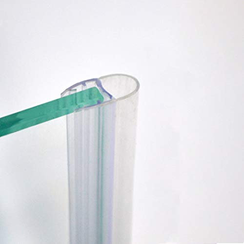 220cm - Guarnizione box doccia di ricambio, verticale, trasparente a Palloncino morbido da 7mm, adatta per vetro 8mm-GPV6/8