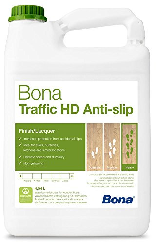 Bona Traffic HD Anti Slip 4.95L Wood Floor Lacquer Matt for Heavy Traffic Areas