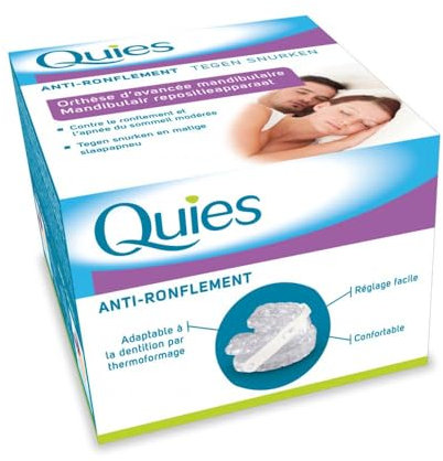 Quies Anti-Ronflement Orthèse d'Avancée Mandibulaire
