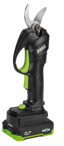 RIBIMEX PRBAT20/SEC - batteridriven beskärningssax - RBAT20