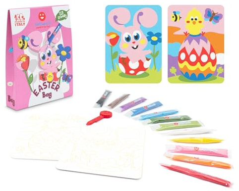 Sabbiarelli – Bag Easter | Mini Sand Art-kit med påsktema