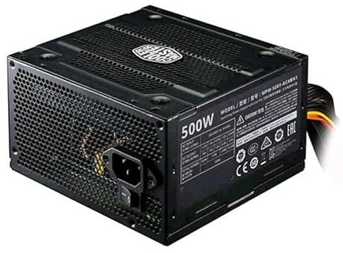 COOLER MASTER PC and laptops brand Model ELITE NEX N500 240V 500W 120mm-Fan Active-PFC PSU-Non-modular