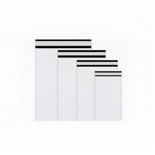 100 Pcs enveloppe plastique expedition S/M/L/XL mix, emballage colis vetement, pochette envoie vinted, Autoadhésive sachet Colis, Opaques sac, pour Textiles et Boîtes à Chaussures (S/M/L/XL)