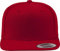 Yupoong Unisex Classic Snapback Cap Kappe, red/red, Einheitsgröße