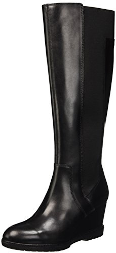 Geox D Jilson B, Bottes Classiques Femme, Noir (Blackc9999), 35 EU