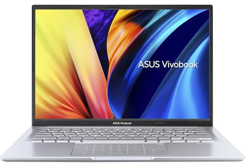 ASUS Vivobook 14 S1405VA-LY276W 14 Pouces WUXGA PC Portable (Intel Core i9-13900H 5.4 Ghz, 16 Go DDR4, 1To SSD PCIe 4.0, Intel Iris X Graphics, Windows 11 Home) - Clavier AZERTY - Gris