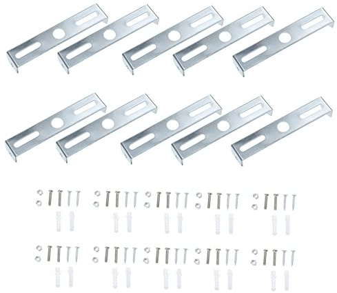 Yardenfun Soporte Montaje Lámpara Accesorio Práctico Techo Herrajes Lámpara Duradero Metal