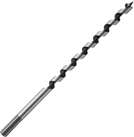 10mm X 235mm Long Wood Drill Bit Hexagonal Auger Hex Shank Straight Drill Bits High Grade Steel Cuts Shallow and Deep Holes in Wood Block Brick Tile and Plastic