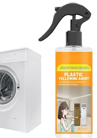 Limpiador de refrigerador - Potente limpiador contra el amarillamiento de los electrodomésticos | Desengrasante resistente para estufa de acero inoxidable fregadero puerta de ducha campana extractora
