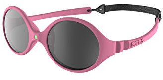 Ki ET LA – Gafas de sol para Bebé modelo Diabola – 100% irrompibles - color Rosa – 0-18 meses