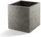 Luca Lifestyle Pflanzkübel ''Grigio Cube'' Grau Quadratisch Fiberglas *5 Jahre Garantie* - 30x30x30 cm - Premium Qualität - F194
