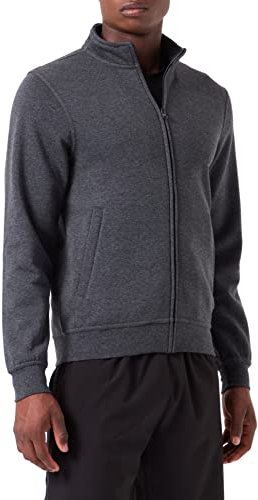Clique Basic Cardigan Herren, Anthrazit meliert, Large