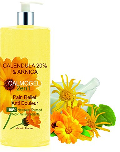 Gel Árnica y Caléndula 2 en 1 | Alivio Natural Dolores Musculares, Articulares | Tratamiento Cicatrices, Irritaciones | Cuidado Post-Operatorio, 200 ml