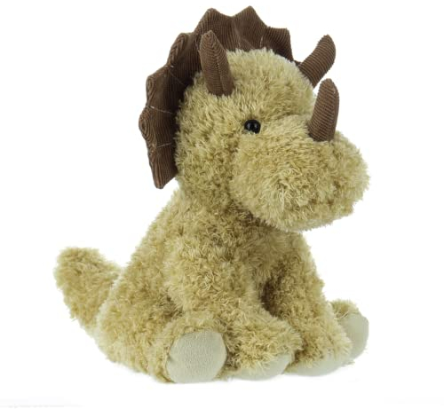 Apricot Lamb Plüsch Weich gefüllte Tiere Pfirsich Triceratops Kuscheltier für Kinder und Baby 23cm