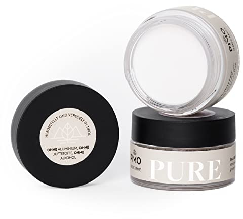 PIMO Deocreme PURE - für sehr sensible Haut - 24h natürlicher Schutz - ohne Alkohol - ohne Aluminium - Vegan - Österreich