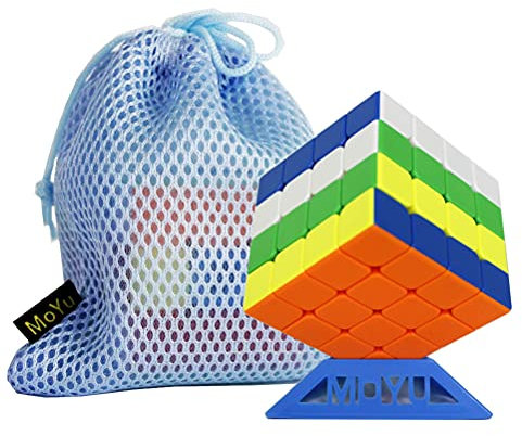 Oostifun MoYu MFJS MoFang JiaoShi RS4M 4x4x4 Würfelwürfel Klassenzimmer RS4M 4x4 MFRS4 M Würfelpuzzle mit Einer Würfeltasche(Multi Color)