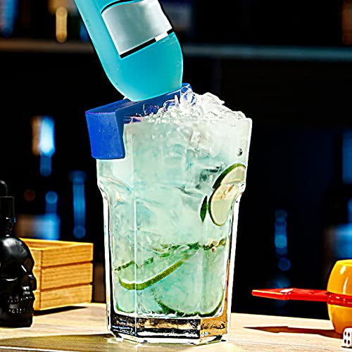 NLDGR Vasos de Cerveza Schooner Margarita Glass con Hebilla de Copa, Juego de Vasos de Cerveza, Vaso de Margarita Grande, Vasos de Goleta para Cóctel, Margaritas (2pcs)