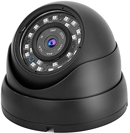 1080p 12V CCTV Dome Kamera AHD Kamera ?¡ì1berwachung NTSC System Ersatz Bus Boot Auto (Schwarz), ovisuelle Ausr¡§1stung im Auto