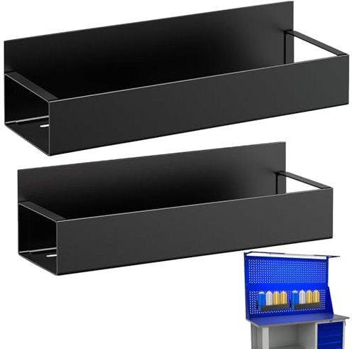 Soporte magnético para latas de aerosol para caja de herramientas,Soporte magnético para latas de aerosol - Organizador de botellas de pintura de 2 piezas | Soporte para latas de aerosol montado en la