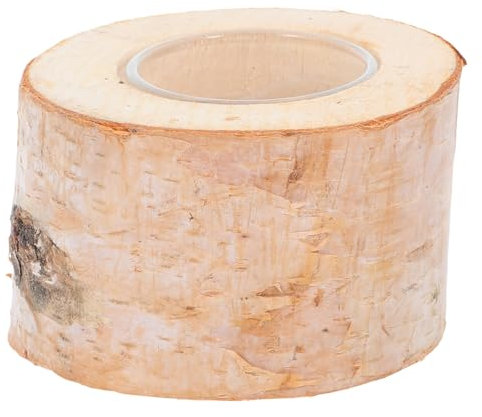 MUCKLILY Portacandela in Legno Supporti Per Candele Da Tè e Per Decorazioni Natalizie e Centrotavola Per Speciali