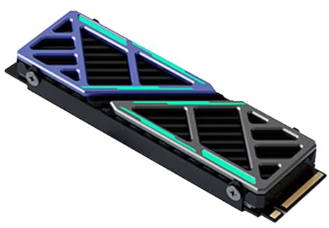 Conduce Cooler para escritorio y portátil - Disipador de calor de disco duro portátil para refrigeración - Ideal para trabajo, juegos, creadores de contenido, profesionales y empresas - Solución