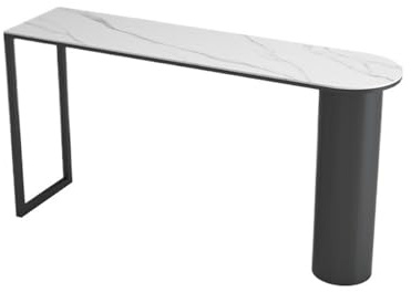 Bartabeller Ljust lyxigt barbord i stenskiva, modernt pubbord for kök och matsal, vardagsrum Bar Bordets Högbord(Medium)