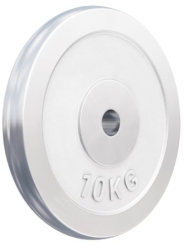 GORILLA SPORTS® Dischi Pesi - 1,25kg, 2kg, 2,5kg, 5kg, 10kg, 15kg, 20kg, 25kg, 30kg, Singolo o Set, Ø 30mm, Cromo - Disco Peso, Piastre, per Bilanciere e Manubri, Sollevamento, Palestra, Fitness, Gym