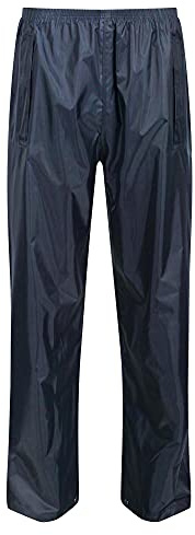 Regatta Pro Stormbreak Waterproof & Windproof Overtrousers Overtrousers, Hombre, Navy, M