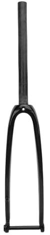 DriKou Horquilla Delantera para Bicicleta de Carretera, Horquilla Delantera para Bicicleta con Freno de Disco de Fibra de Carbono 28C Eje pasante 3K Brillo para Montar