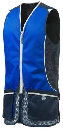 Beretta Herren Silver Pigeon Schießweste, Blau/Dunkelblau, S